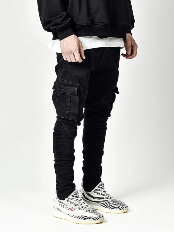 Herren Skinny Jeans mit Seitentaschen