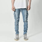 Herren Skinny Jeans mit Seitentaschen