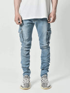 Herren Skinny Jeans mit Seitentaschen
