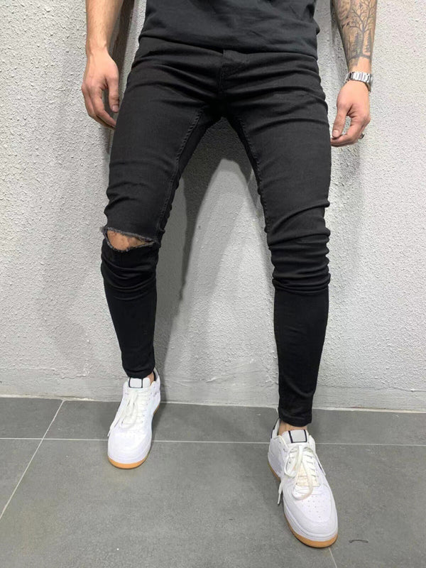 Herrenklassische vielseitige Stretch-Skinny-Jeans
