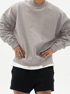 lässiges Herren Sweatshirt mit Rundhalsausschnitt