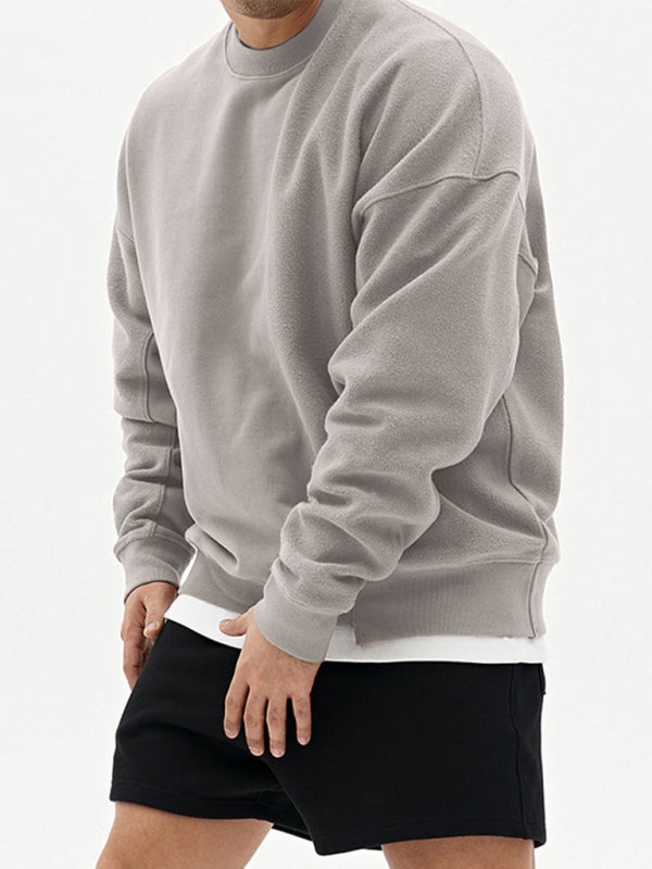 lässiges Herren Sweatshirt mit Rundhalsausschnitt