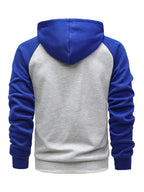 Jacke Strickjacke aus Fleece Hoodie mit Reißverschluss