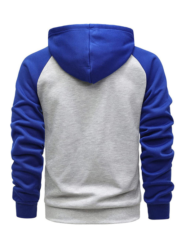Jacke Strickjacke aus Fleece Hoodie mit Reißverschluss