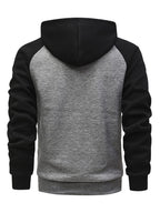 Jacke Strickjacke aus Fleece Hoodie mit Reißverschluss