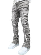 Stretch Denim Straight Pants für Herren