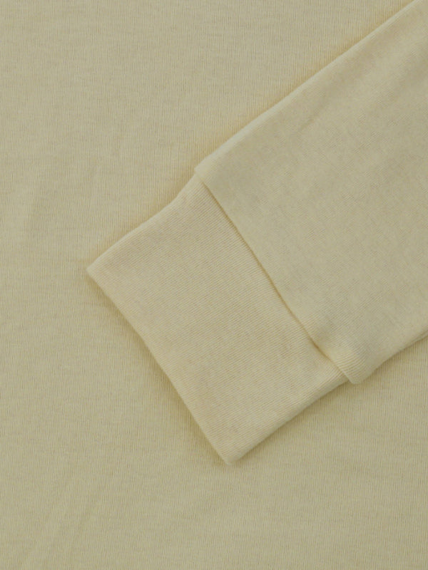 Einfarbiges Langarm-T-Shirt mit Rollkragen für Herren
