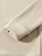Herren Freizeit Pullover mit Stehkragen aus Fleece