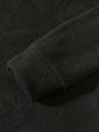 Herren Freizeit Pullover mit Stehkragen aus Fleece