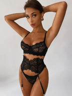 Sexy Spitzen Unterwäsche Set