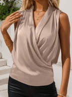 Elegantes Sexy Damen Shirt - Ärmelloses