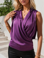 Elegantes Sexy Damen Shirt - Ärmelloses