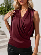 Elegantes Sexy Damen Shirt - Ärmelloses
