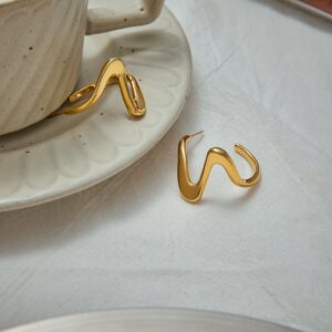 Ohrringe aus 18-karätigem Gold