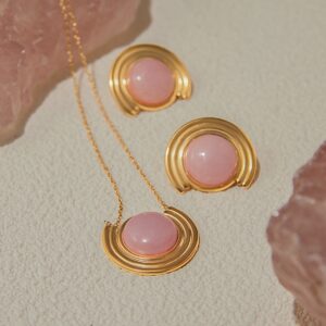 Runde, leichte und luxuriöse Halskette aus 18-karätigem Gold