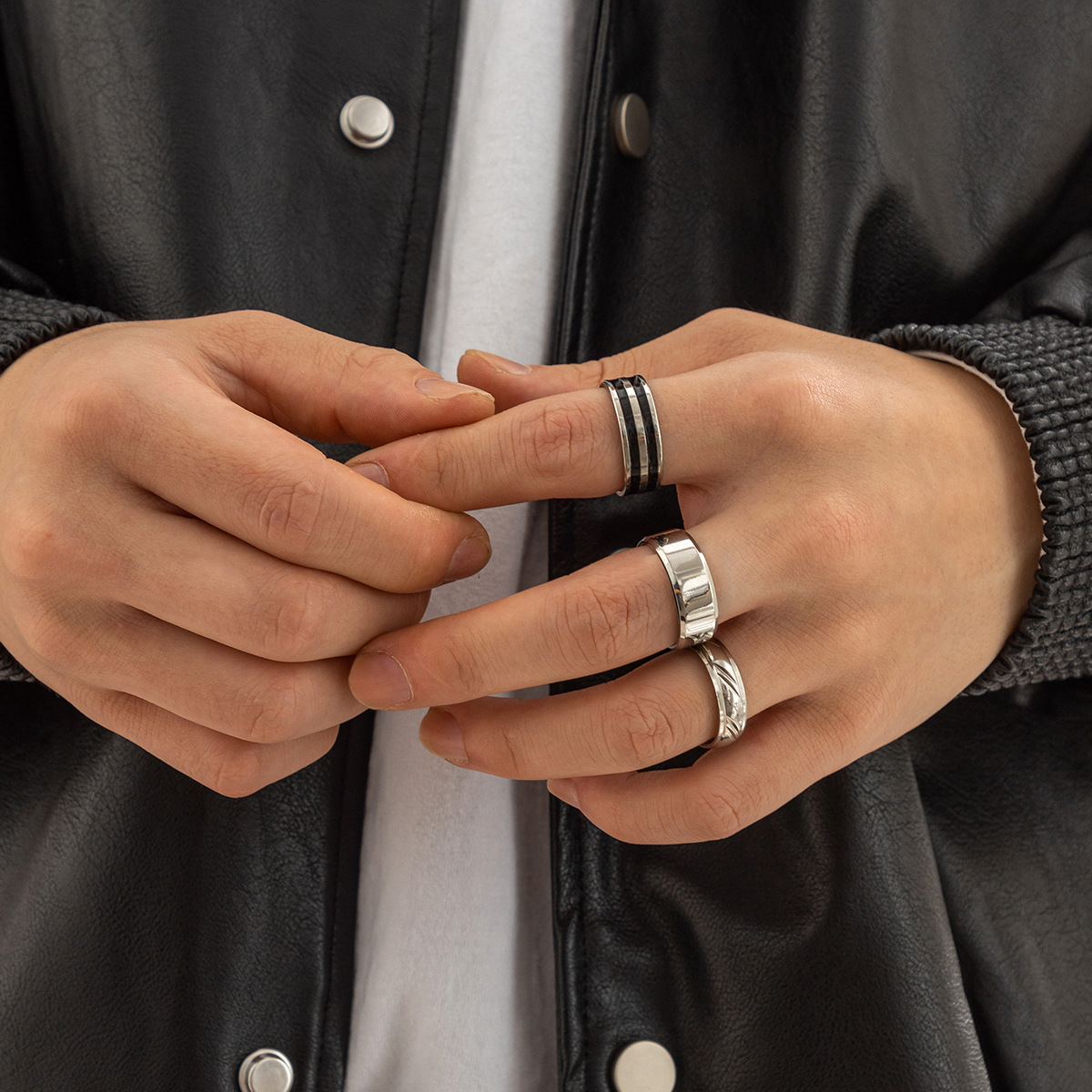 Modischer, leichter Luxus-Kulissenring – Bild 3