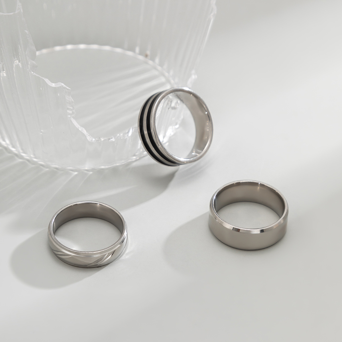 Modischer, leichter Luxus-Kulissenring – Bild 5