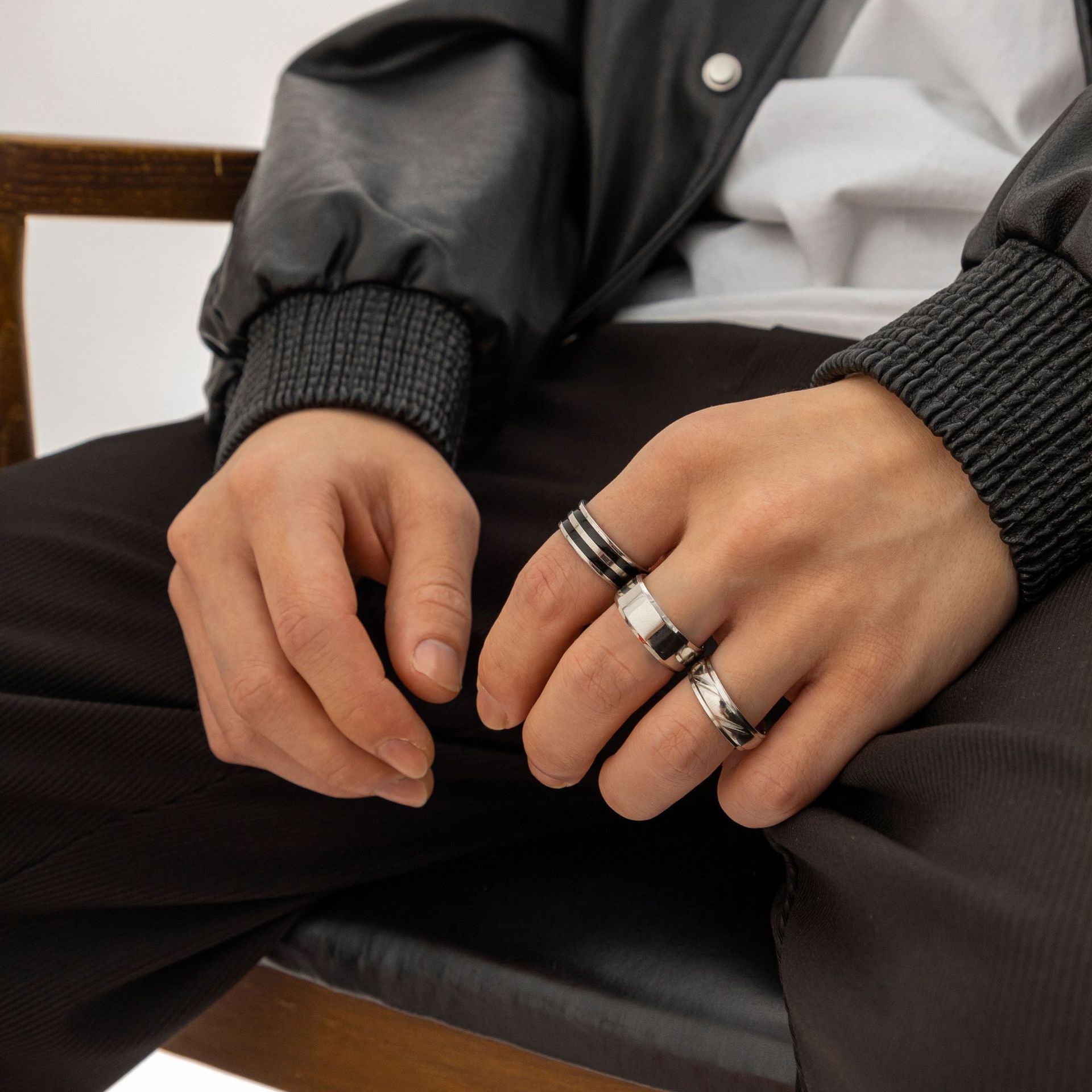 Modischer, leichter Luxus-Kulissenring – Bild 6