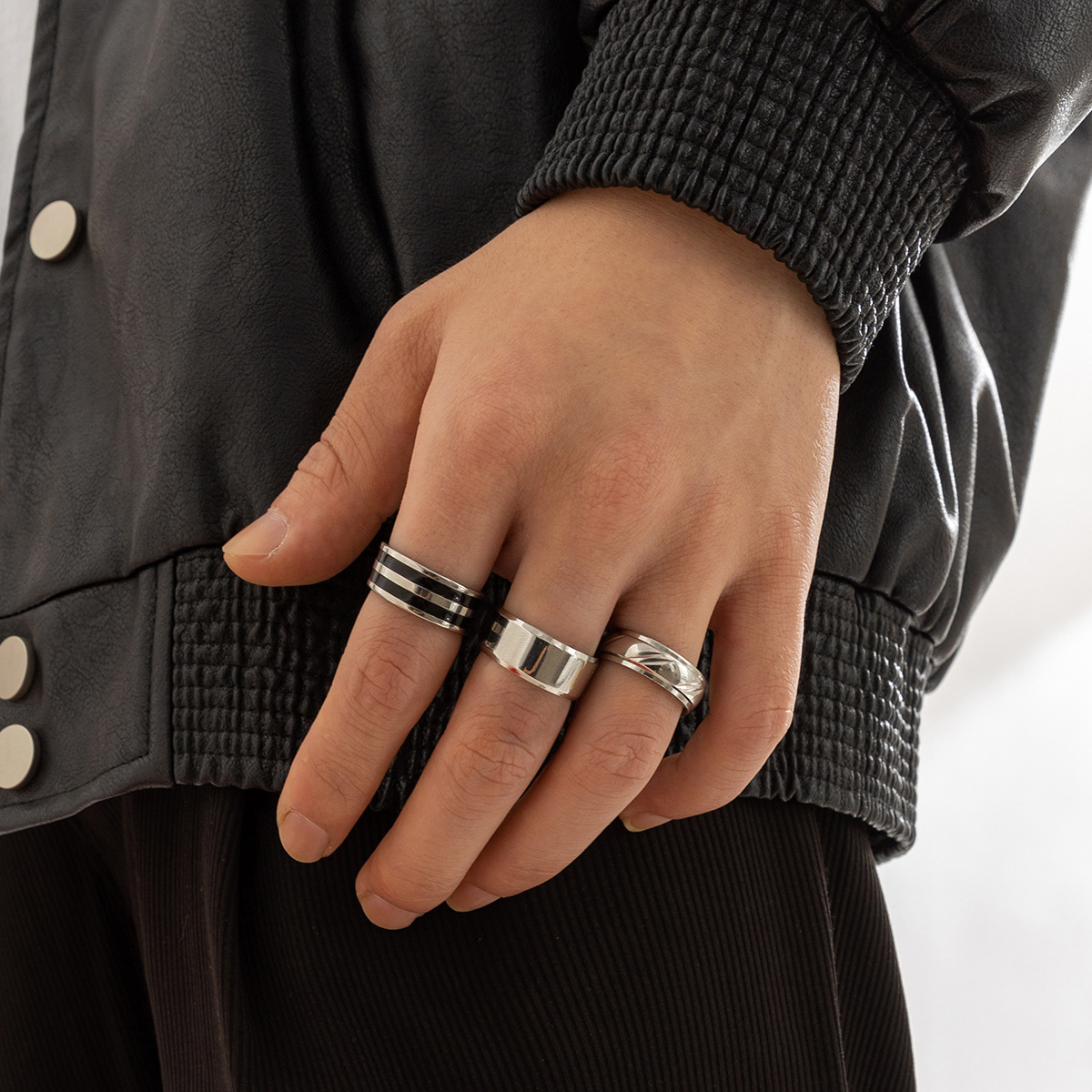 Modischer, leichter Luxus-Kulissenring – Bild 7